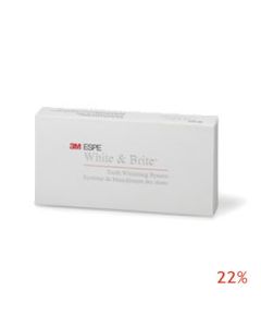 3M ESPE 22% White & Brite Teeth Whitening Gels