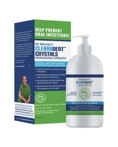 Dr. Berland's Cleanadent Liquid Crystals Oral Appliance Cleanser 2pk