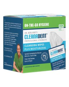 Dr. Berland's Cleanadent Denture Cleansing Wipes 2pk