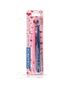 Curaprox CS 5460 Ultra Soft Toothbrush Duo Pack Love Edition