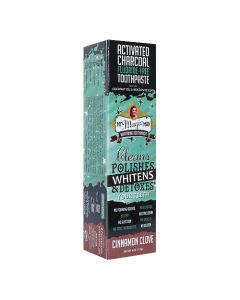 My Magic Mud Activated Charcoal Whitening Toothpaste - Cinnamon Clove