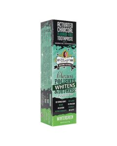 My Magic Mud Activated Charcoal Whitening Toothpaste - Wintergreen