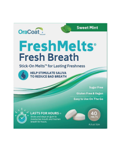 OraCoat FreshMelts for Bad Breath - Sweet Mint 240ct - CLEARANCE ITEM