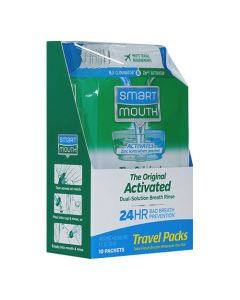 SmartMouth Original Activated Single-Use Mouthwash Packs