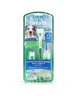 TropiClean Fresh Breath Advanced Whitening Oral Care Kit